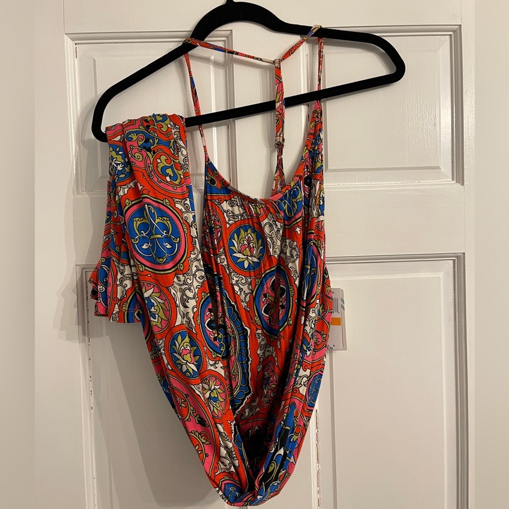 Lucky brand woman maxi dress /swimwear cover up .new with tags